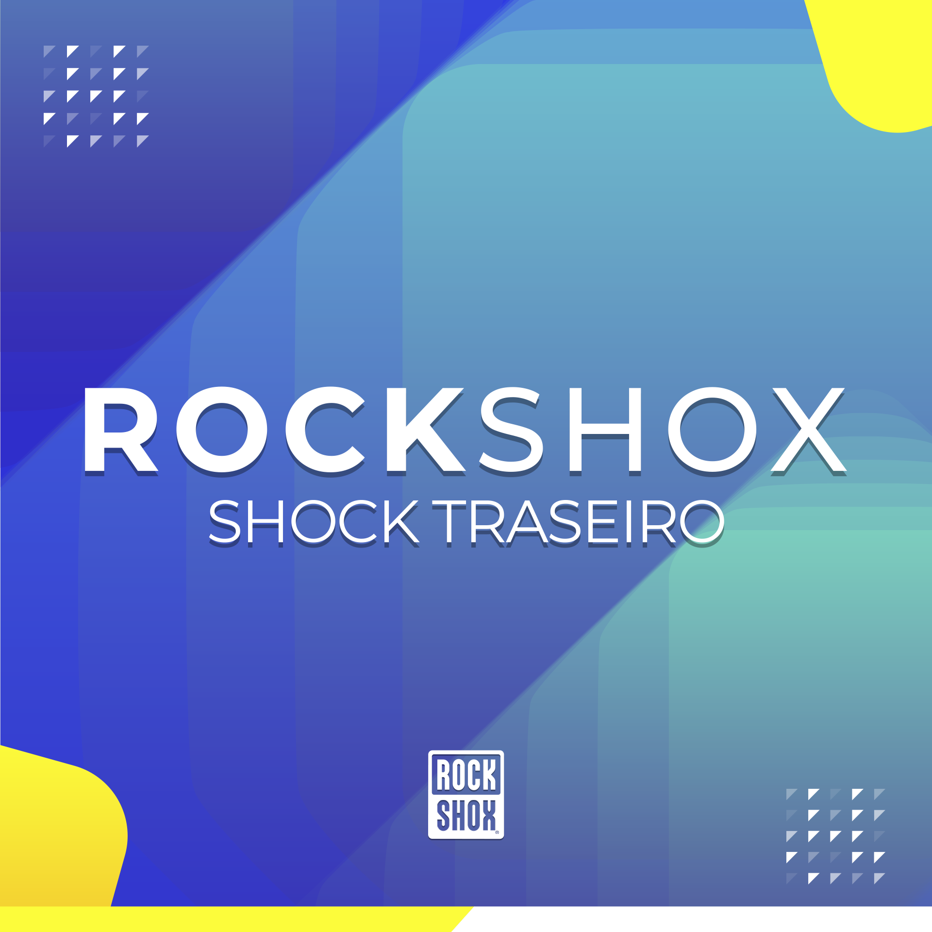 Shock Traseiro Rock Shox 